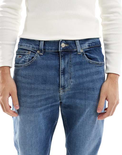 Tommy Jeans – Ryan – Raka jeans i regular fit och mellanljus tvätt, 3 av 5