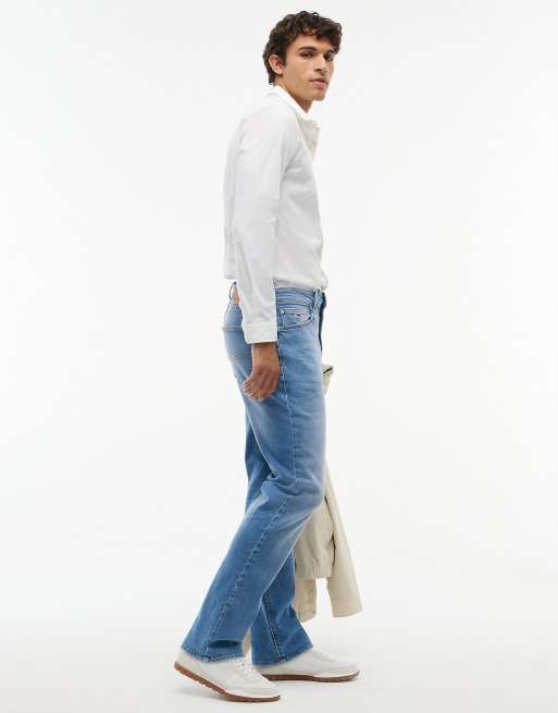 Tommy Jeans Ryan slim straight jeans in denim medium, 3 of 7
