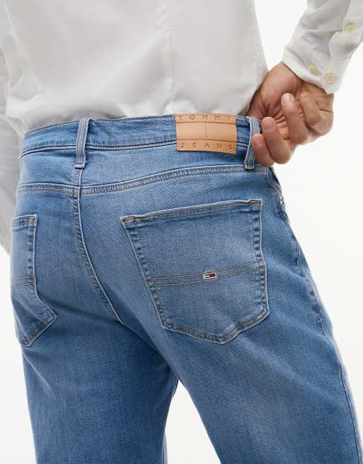 Tommy Jeans Ryan slim straight jeans in denim medium, 4 of 7