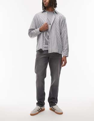 Tommy Jeans Ryan slim straight jeans in grey - view 1