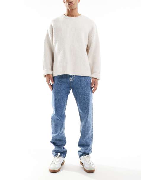 Tommy Jeans Ryan slim straight jeans in mid wash - view 1