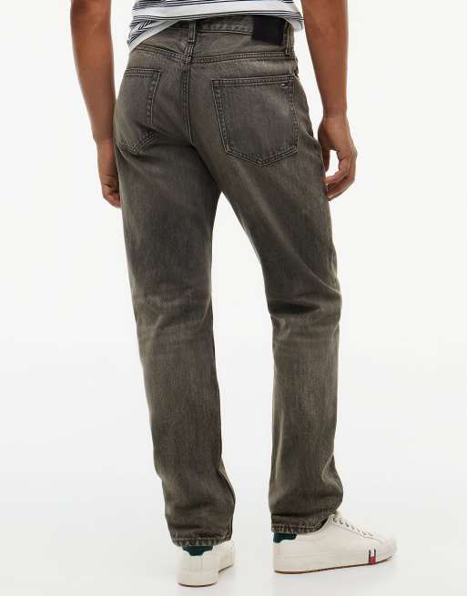 Tommy Jeans Ryan slim straight leg black jeans in denim grey, 6 of 7