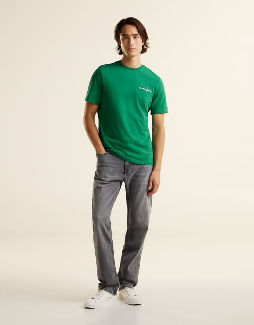 Tommy Jeans Ryan slim straight whiskered jeans in grey, 2 of 7