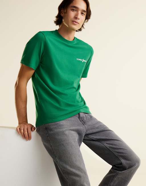 Tommy Jeans Ryan slim straight whiskered jeans in grey, 5 of 7
