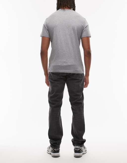 Tommy Jeans – Ryan – Svarta, tvättade och raka jeans med smal passform, 3 av 5