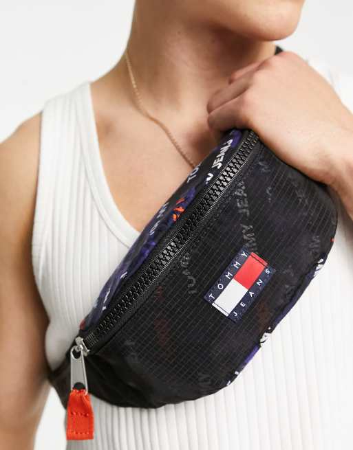 Tommy Jeans - Sac banane fonctionnel - Noir
