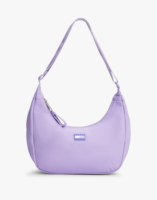 Tommy Jeans - Sac bandoulière forme croissant de lune - Beige