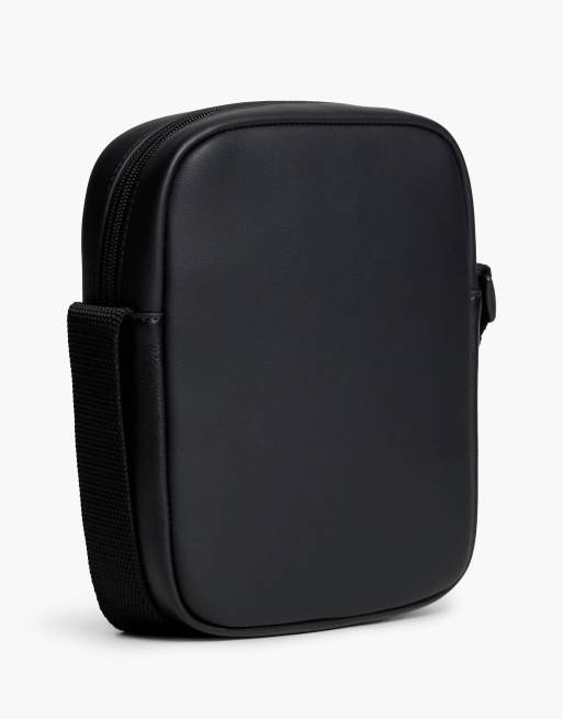 Tommy Jeans sac reporter bandoulière noir avec logo caoutchouté Essential, 3 de 5