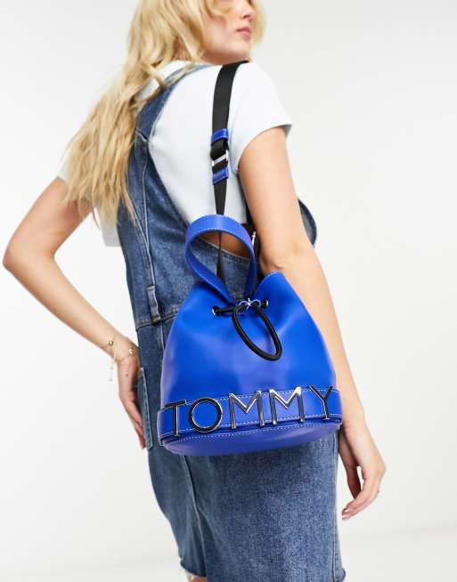 Tommy Jeans - Sac seau - Ultra bleu
