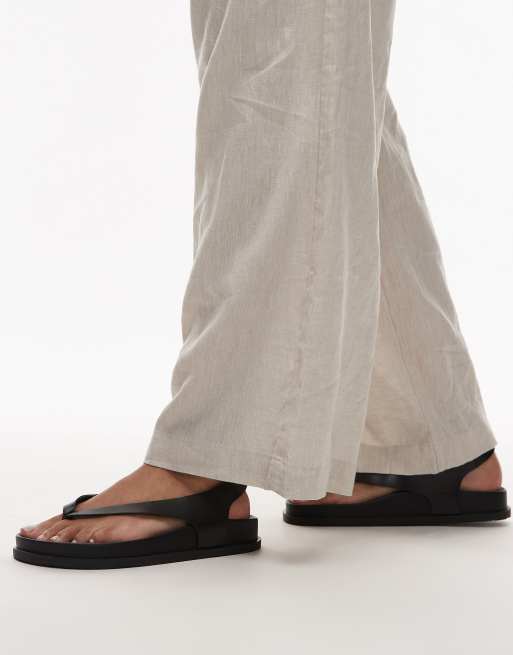 Tommy Jeans - Sandalen met enkelbandje in zwart, 4 van 4