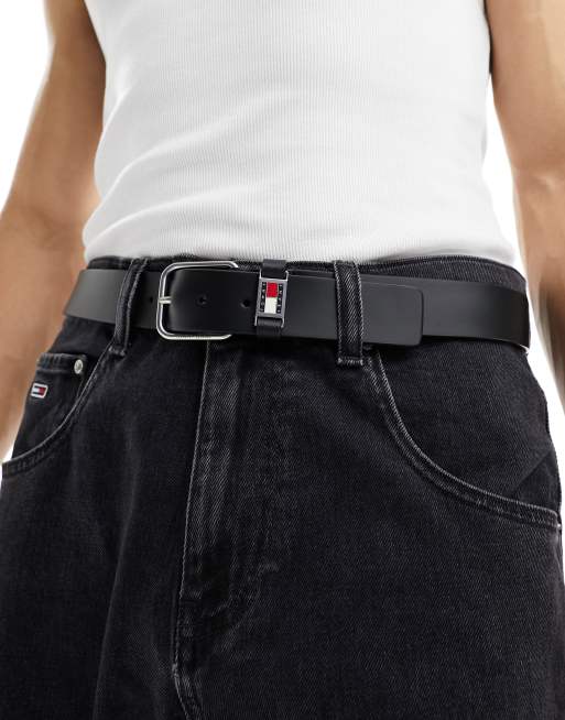 Tommy Jeans scanton 3.5 belt in black