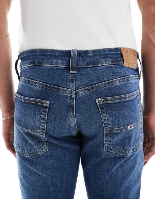 Tommy Jeans - Scanton - Jeans slim lavaggio medio, 4 di 5