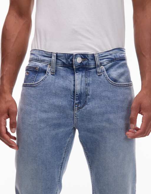 Tommy Jeans – Scanton – Ljusblå, smala jeans, 5 av 5