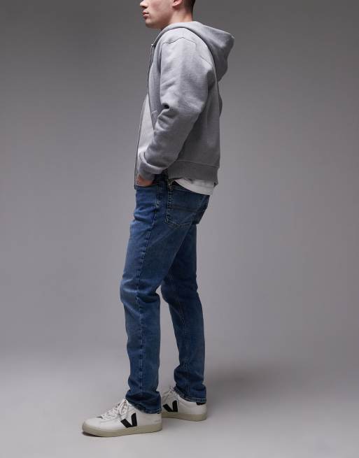 Tommy Jeans – Scanton – Niebieskie jeansy o dopasowanym kroju, 3 z 5