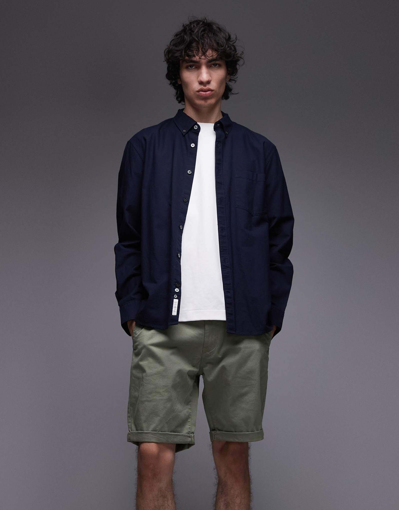 Шорты Tommy Jeans Scanton зеленого цвета 