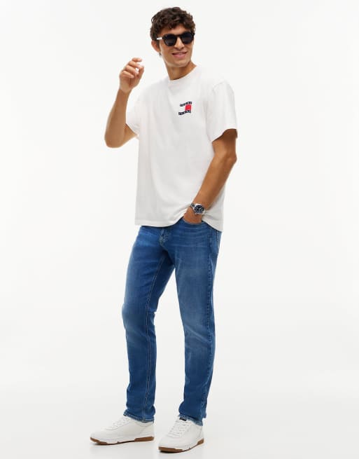 Tommy Jeans Scanton slim faded jeans in blue, 3 of 7