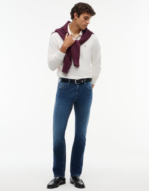 Tommy Jeans Scanton slim faded jeans in denim blue black, 2 of 7