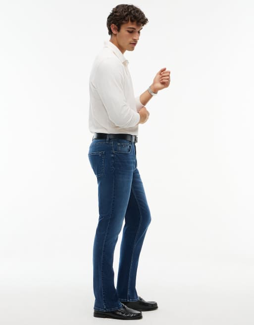 Tommy Jeans Scanton Slim-Fit-Jeans in Denimblau-Schwarz, 3 von 7