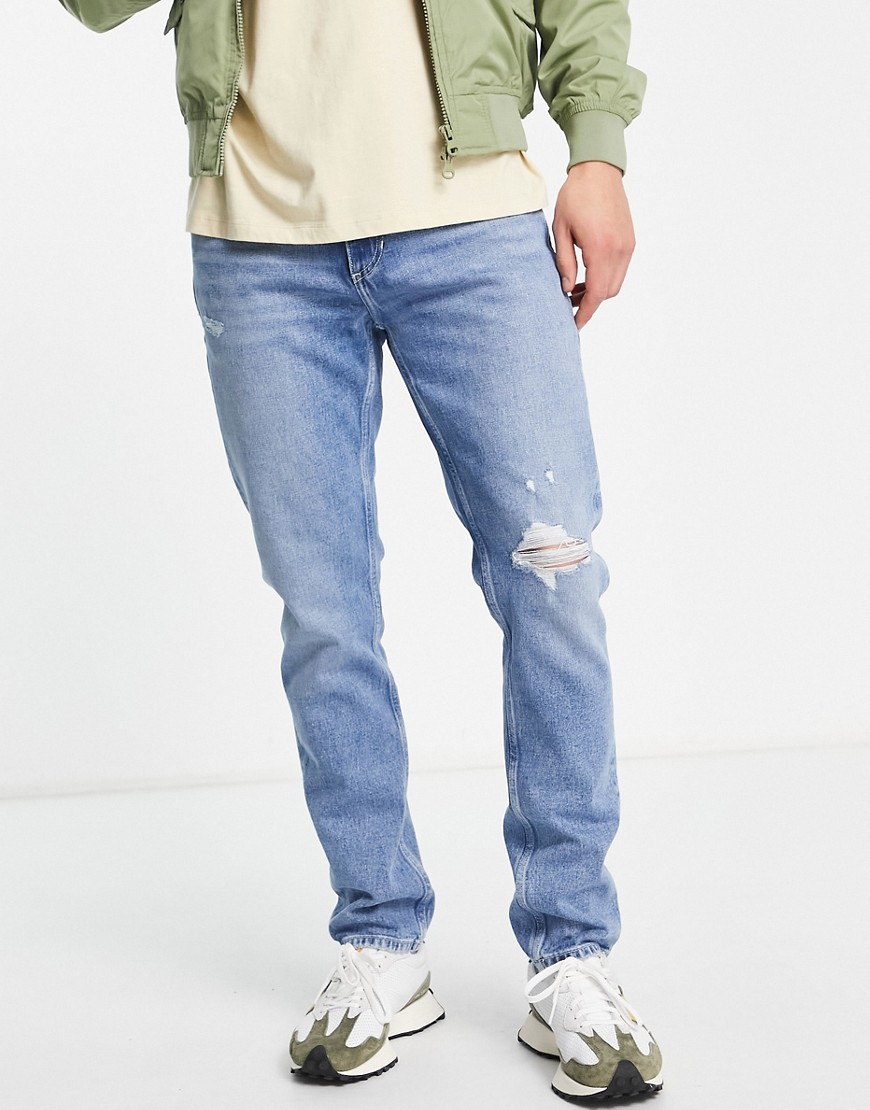 Tommy Jeans scanton slim fit jeans in light blue