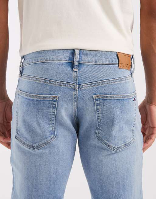 Tommy Jeans Scanton slim fit jeans in light wash blue, 4 of 5