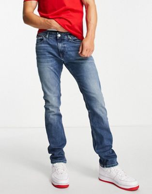 Tommy Jeans Scanton slim fit jeans in mid vintage wash