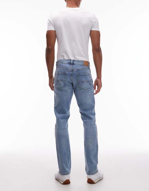 Tommy Jeans scanton slim jeans in light wash, 2 of 5