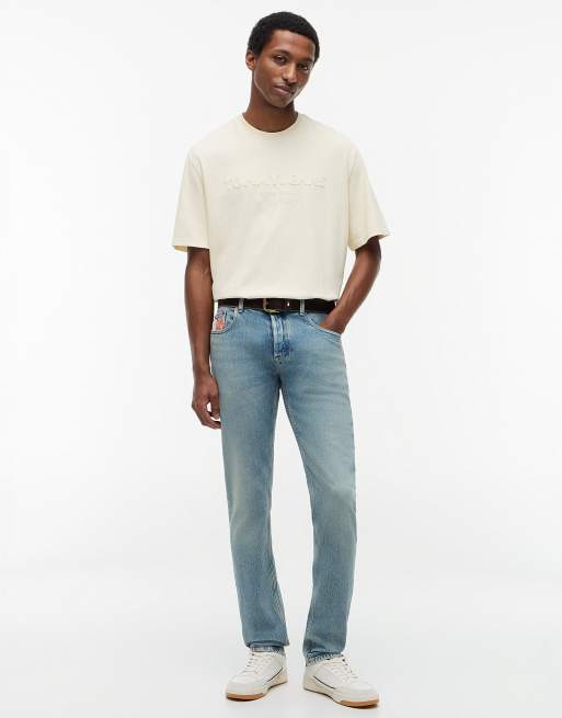 Tommy Jeans Scanton slim vintage faded jeans in denim light, 2 of 7