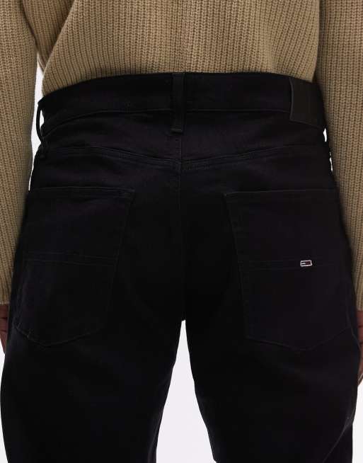 Tommy Jeans – Scanton – Svarta jeans med smal passform, 4 av 5