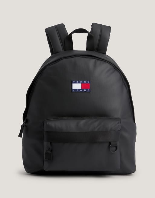 Tommy Jeans – Schwarzer Rucksack mit Logo
