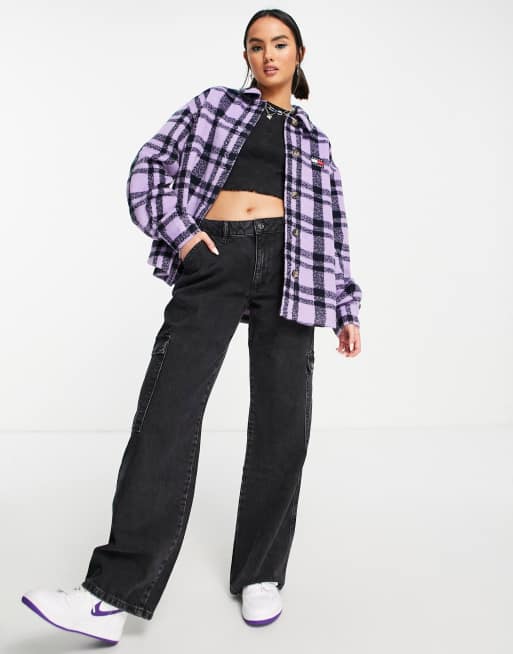 tommy jeans shacket