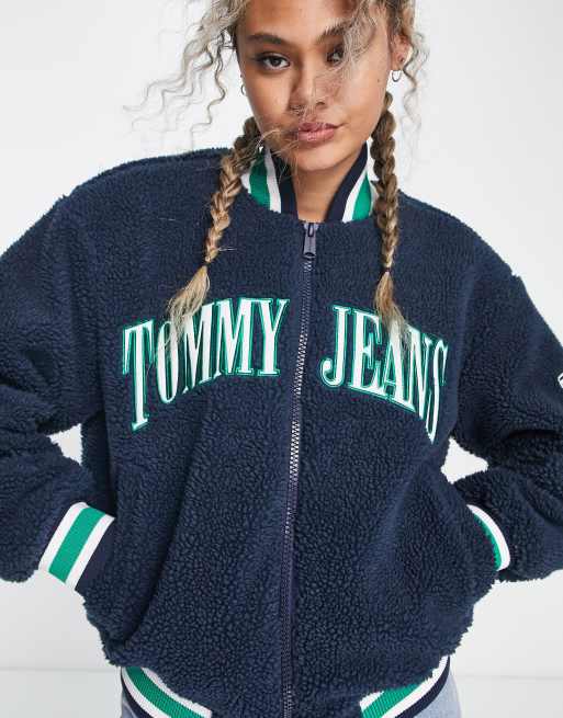 Tommy jeans sherpa store bomber