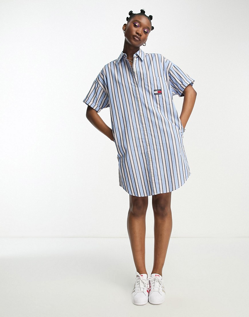 Tommy Jeans shirt dress in...