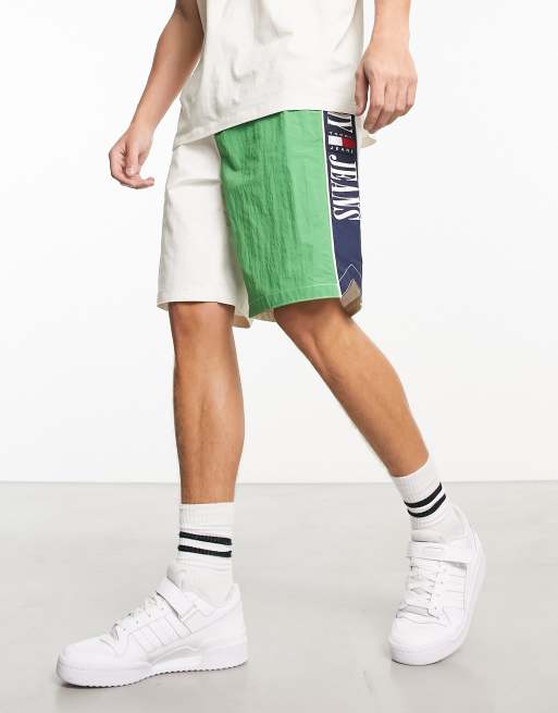 Tommy Jeans - Short effet color block - Multicolore