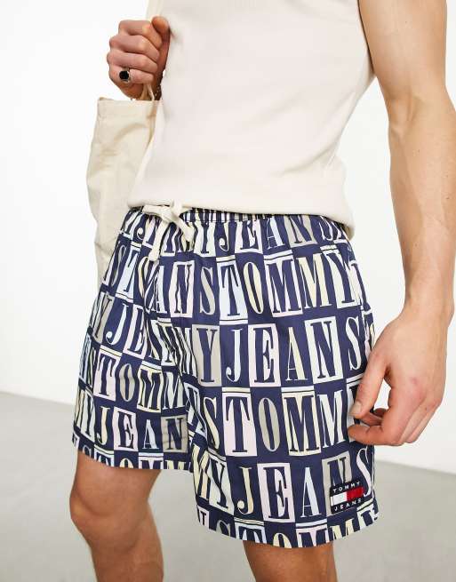 Tommy Jeans - Short met grafische logoprint in multi