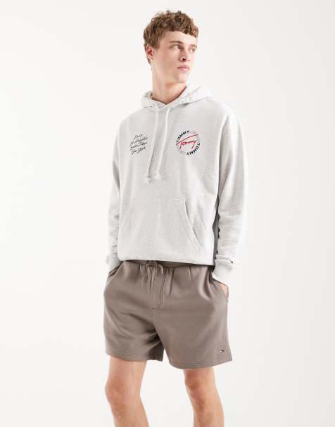 Tommy Jeans – Shorts in Nerzbraun mit Flag-Logo - view 1