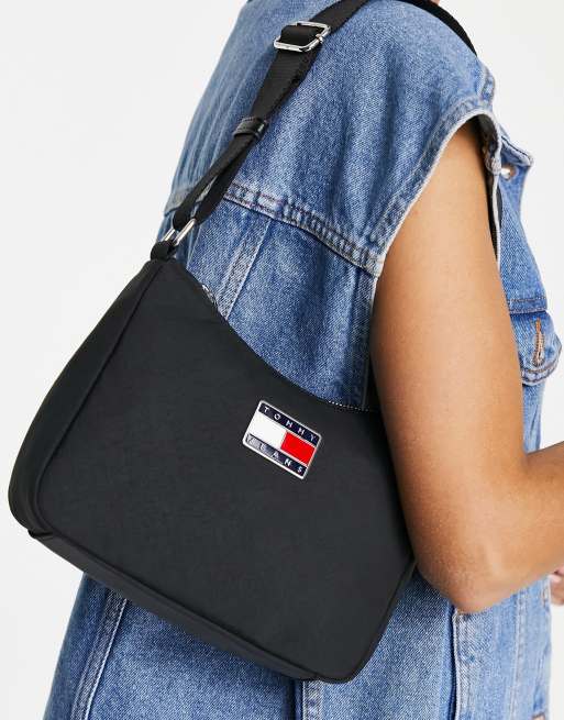 Tommy Jeans shoulder bag in black