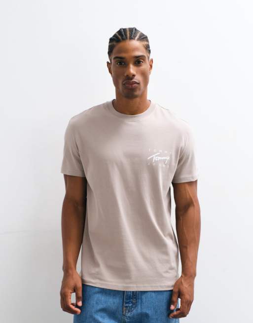 Tommy Jeans Signature logga t-shirt i sten, 5 av 5