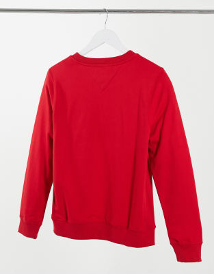 tommy jeans signature crew neck sweatshirt