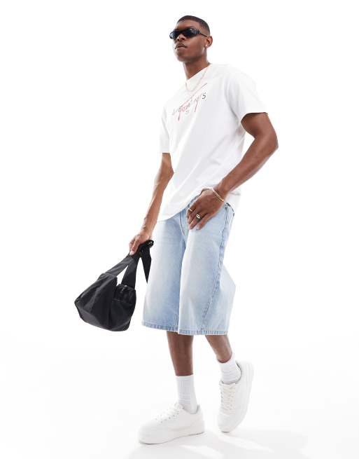 Tommy Jeans signature twist logo t-shirt in white, 2 of 4