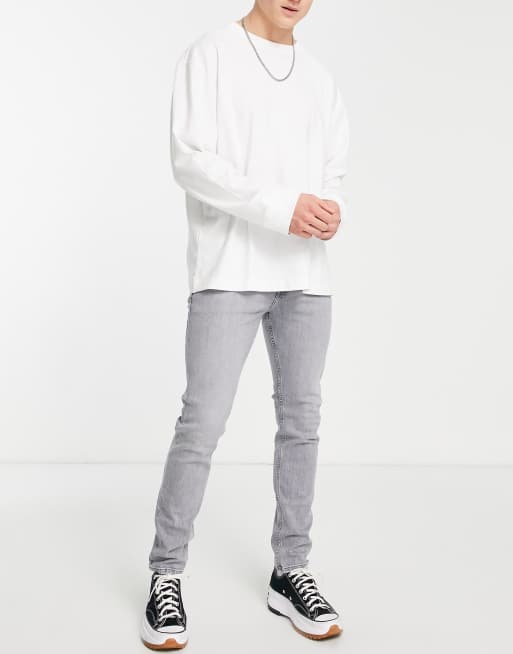 Tommy Jeans - Simon - Skinny-fit jeans in grijze wassing, 4 van 4