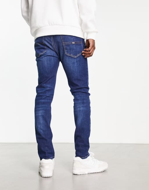 Tommy Jeans Simon skinny jean in dark wash blue, 2 of 4