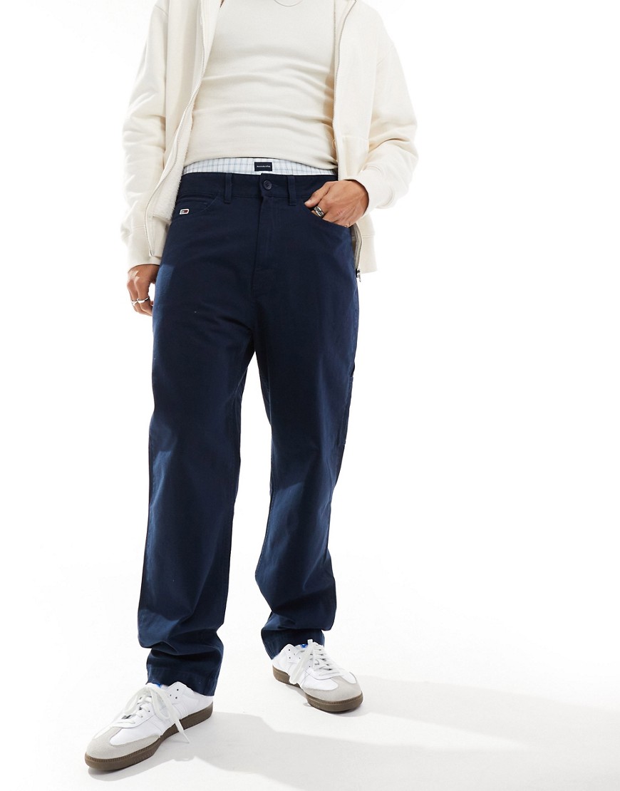 Tommy Jeans skater carpenter trousers in navy