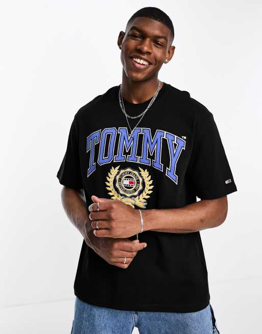 Tommy jeans deals collegiate tee