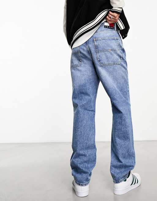 Tommy Jeans skater jeans in mid wash blue