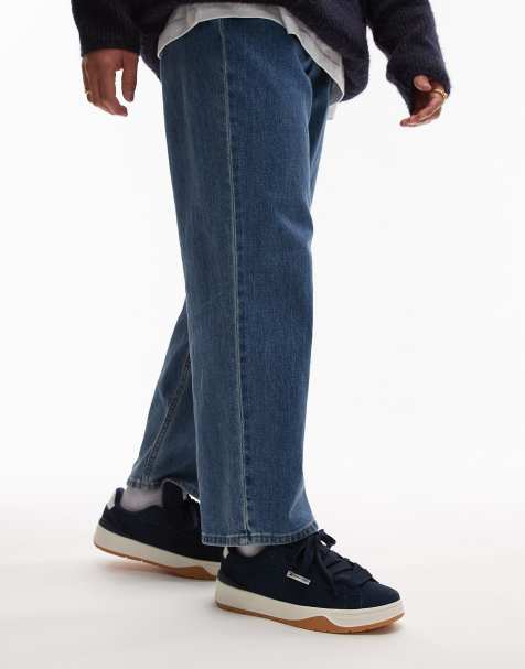 Tommy Jeans skater sneaker in navy - view 1