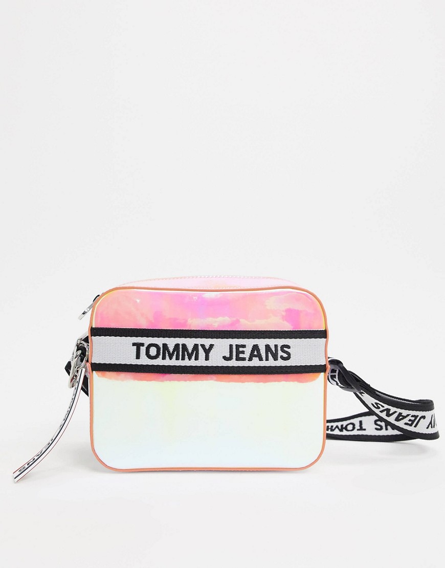 Tommy Jeans — Skuldertaske i PU-Multifarvet