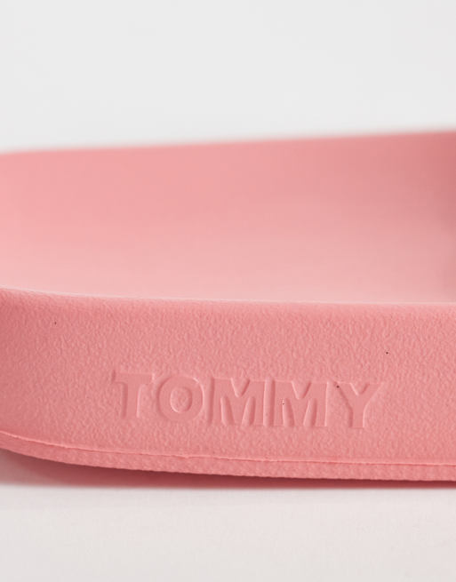 Tommy Jeans – Slider in Rosa mit Flechtdesign, 3 von 4