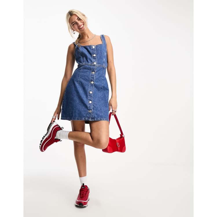 Tommy jeans deals denim dress