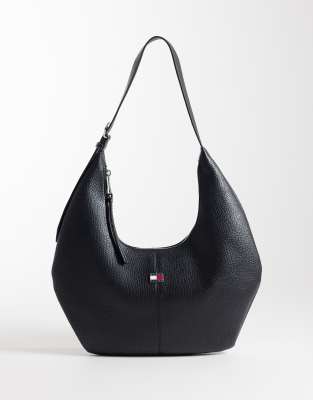 Tommy Jeans Slouchy City Bag In Black