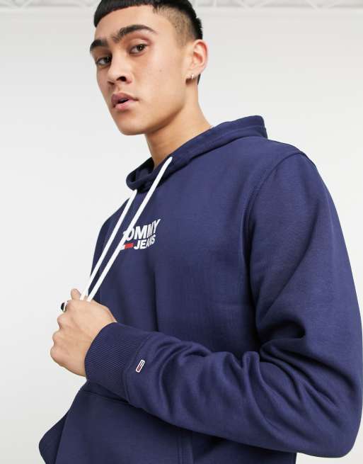 Tommy jeans small logo hoodie sale